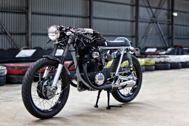   Honda CB350 đời 1971 độ Cafe Racer xứ sở Kangaroo  